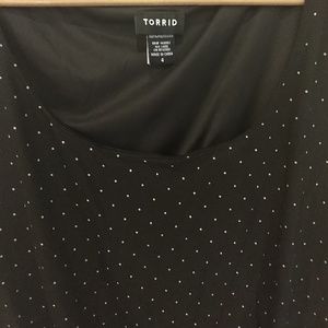 (Sold) Torrid Polka Dot Tank Top Size 4X (26/28)